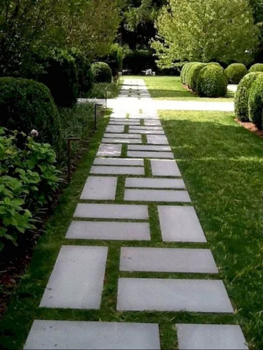 Terrace pathway by Terrace Garden India